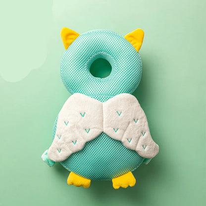 Cojín de Protección para la Cabeza del Bebé con Alas de Ángel